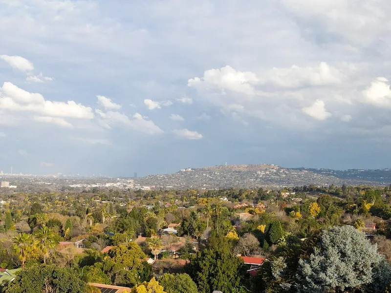 Johannesburg aerial view 3